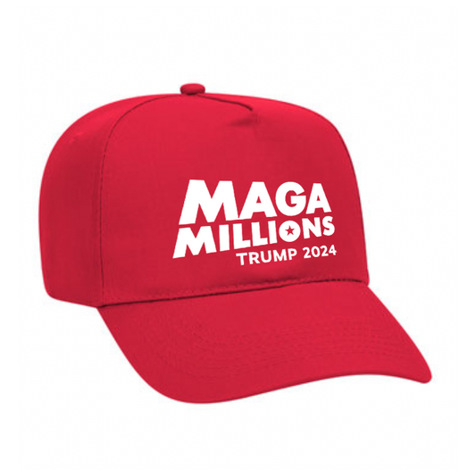 MAGA Millions TRUMP Hat - Red